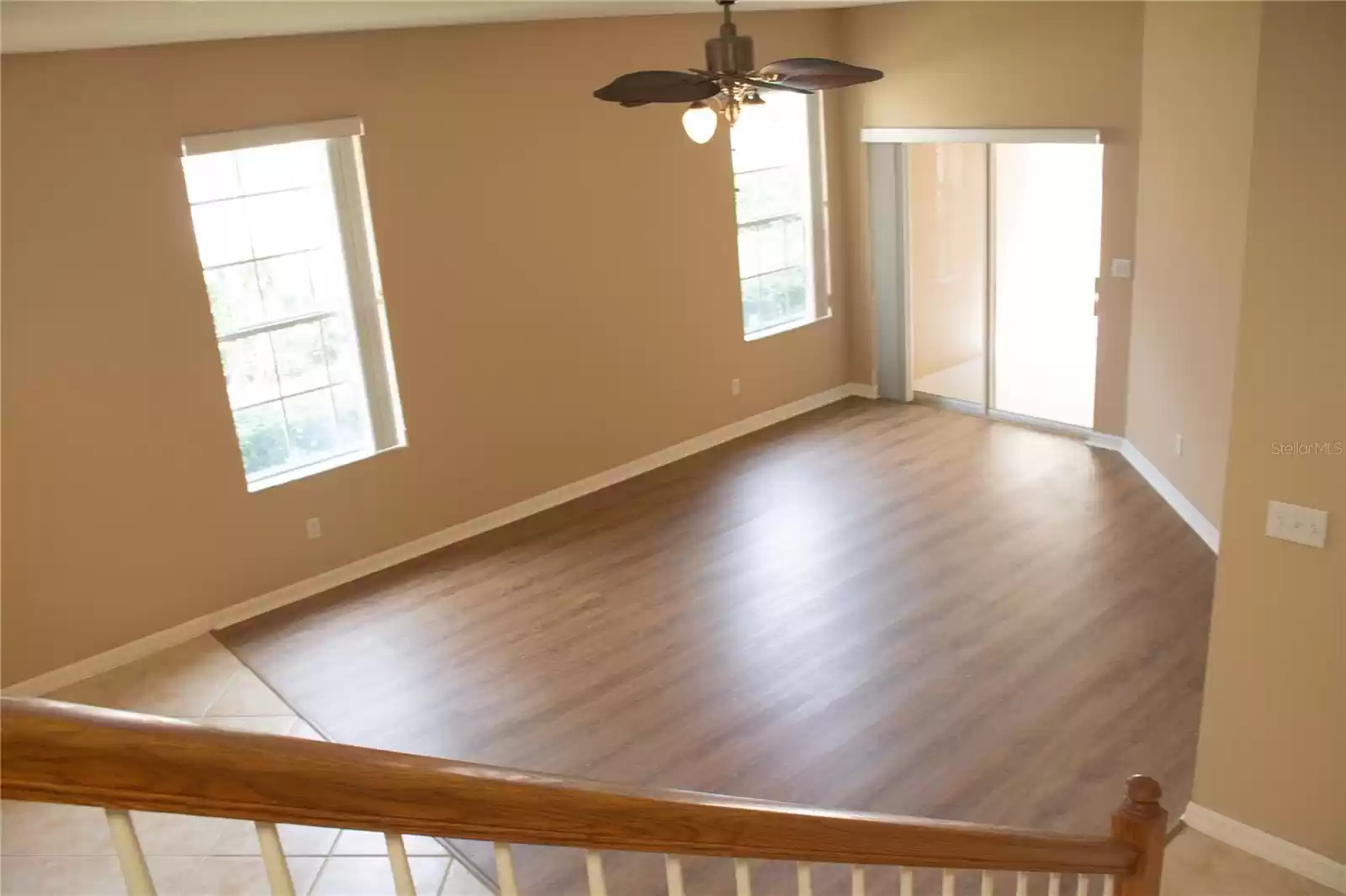 Stairway - living room