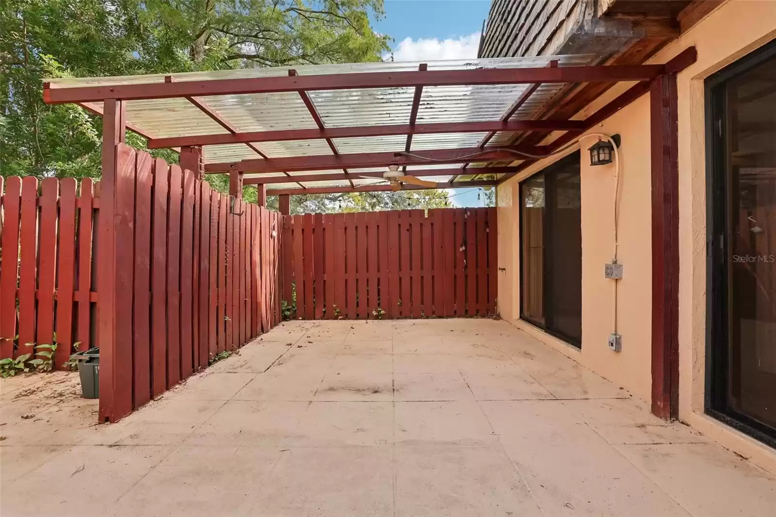 COVERED PATIO.