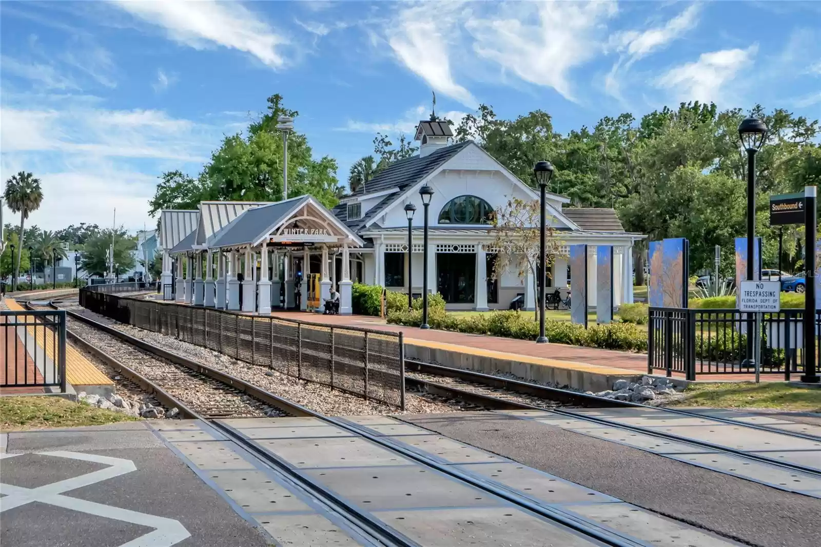 Just a few blocks from the Sunrail Station in Winter Park