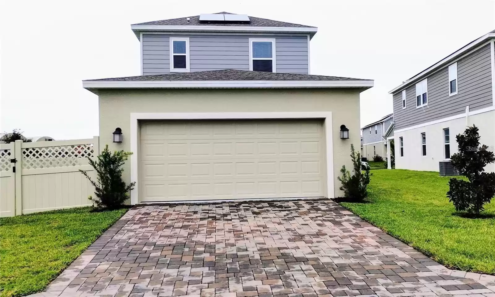 Two Car Garage and driveway