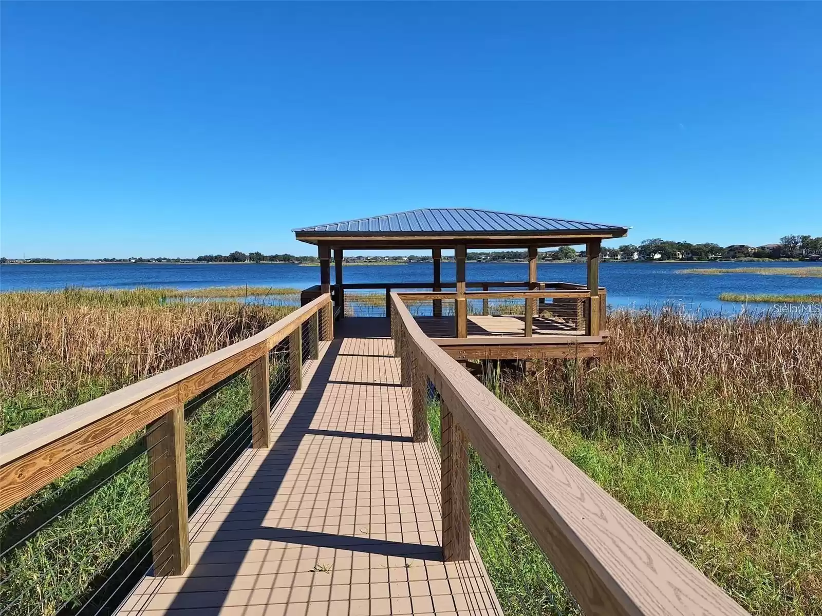 Dock by St John's Lake