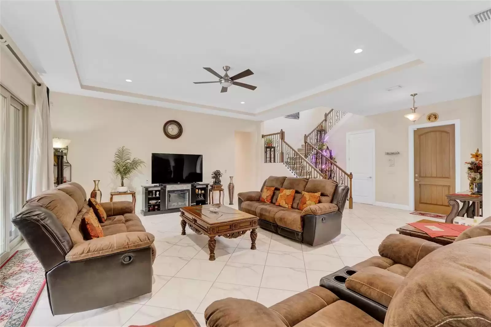 Family room from dinning side