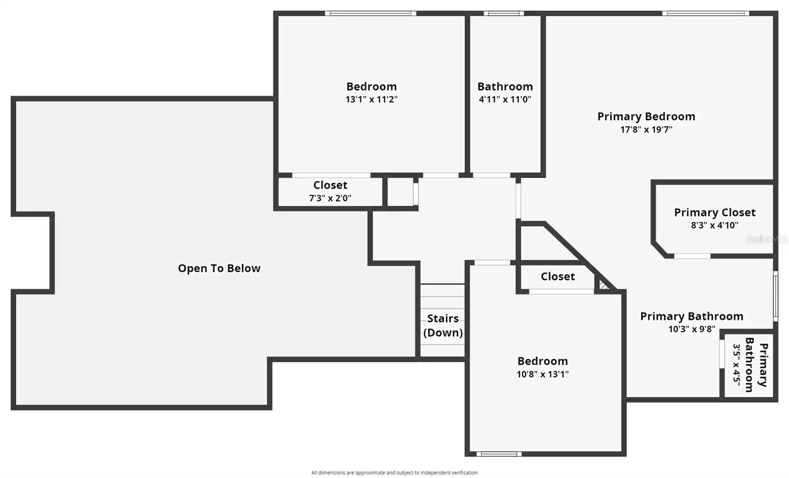 The Floorplan for the Second Story