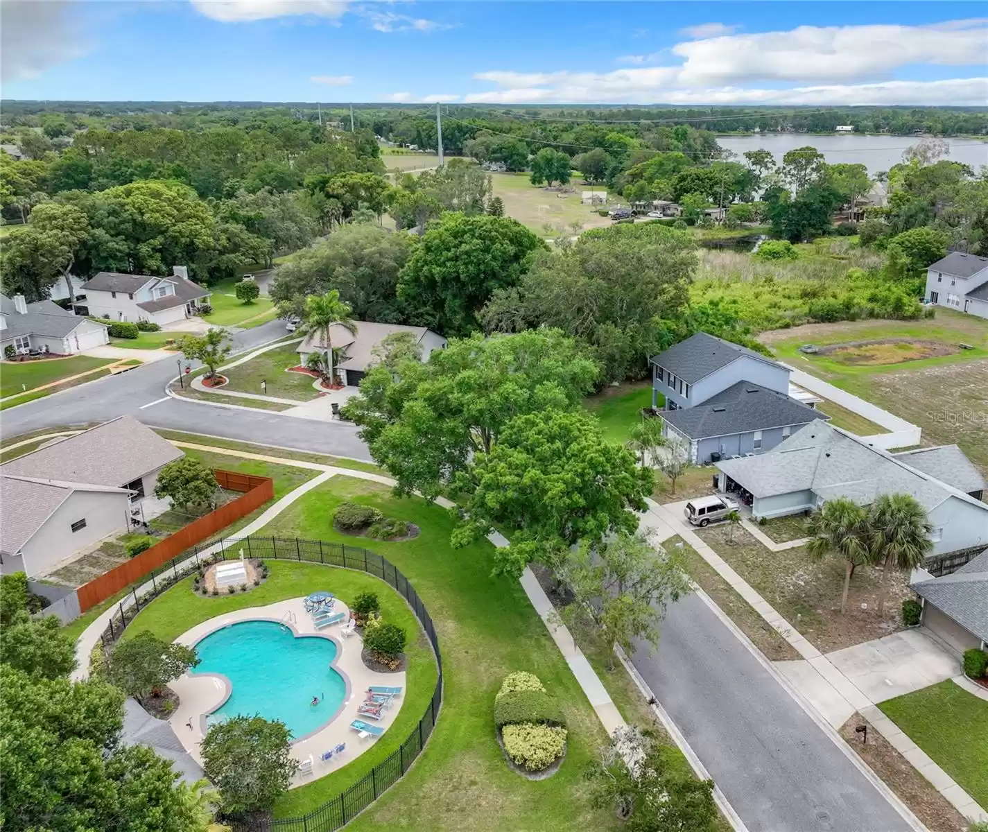 The Private Pool Area for Trinity Bay Residents