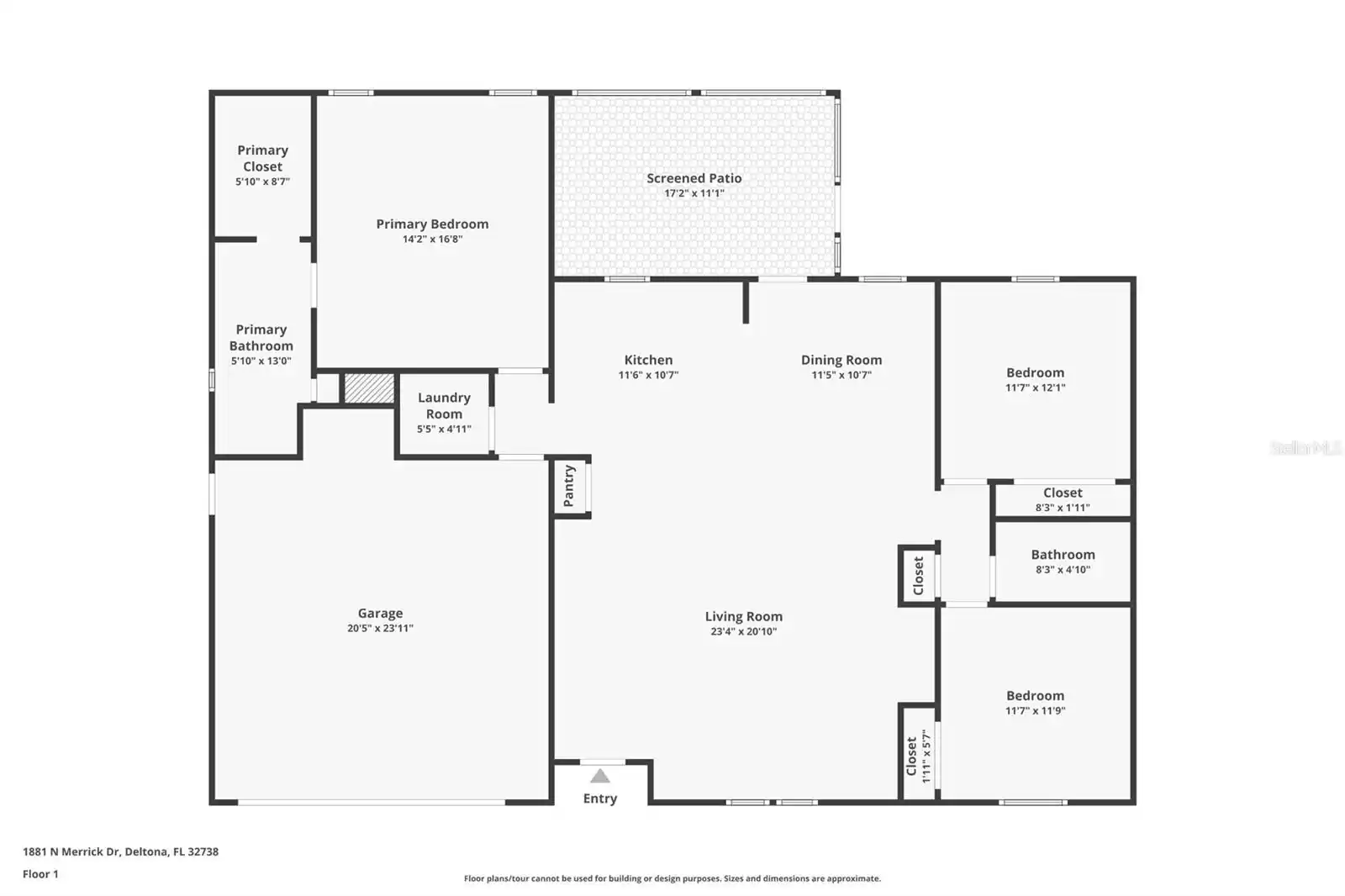 Floor plan of Home