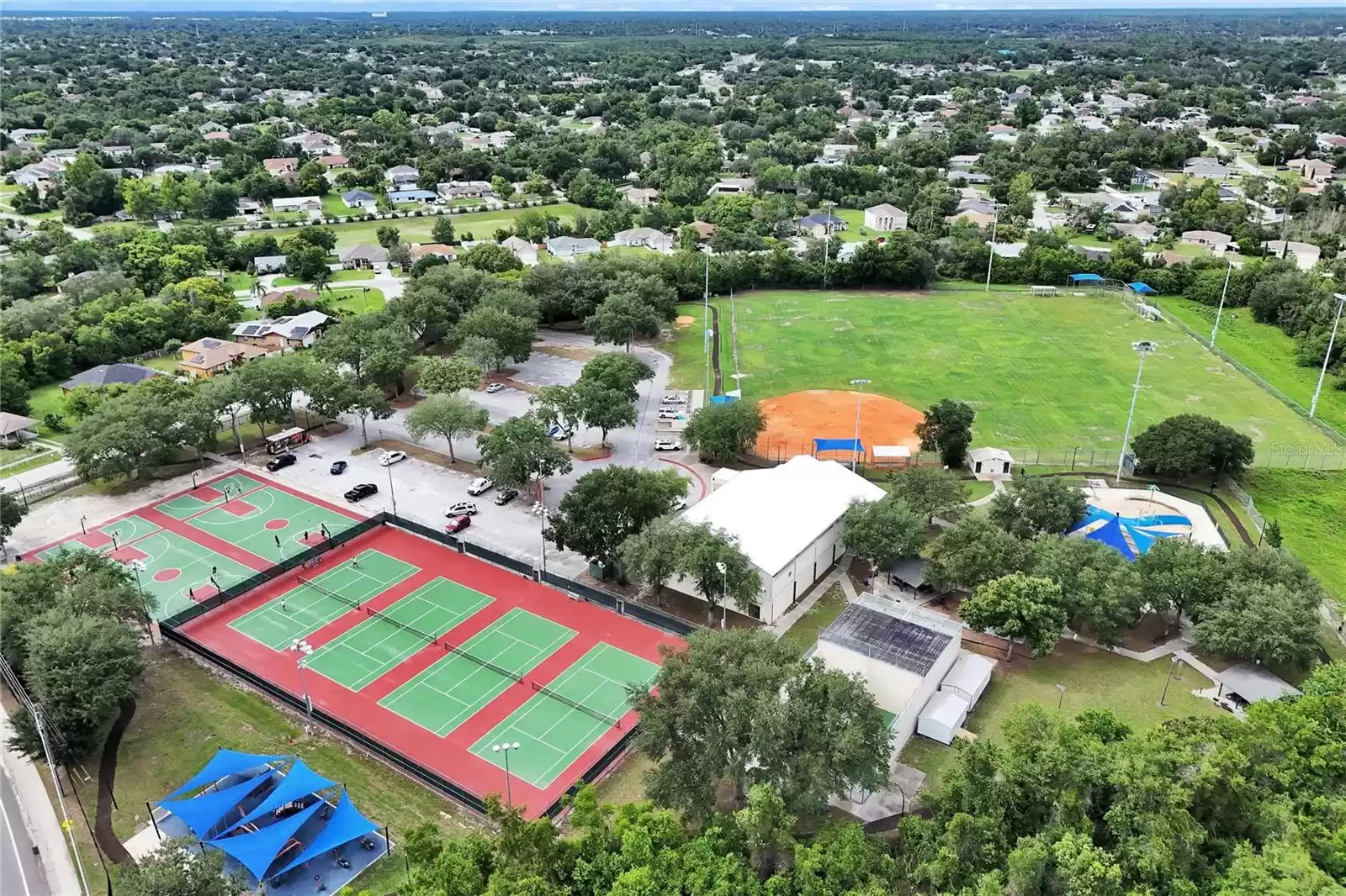 Drone shot Park