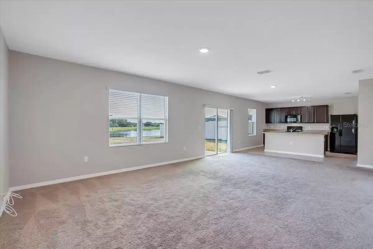 Open view Family room