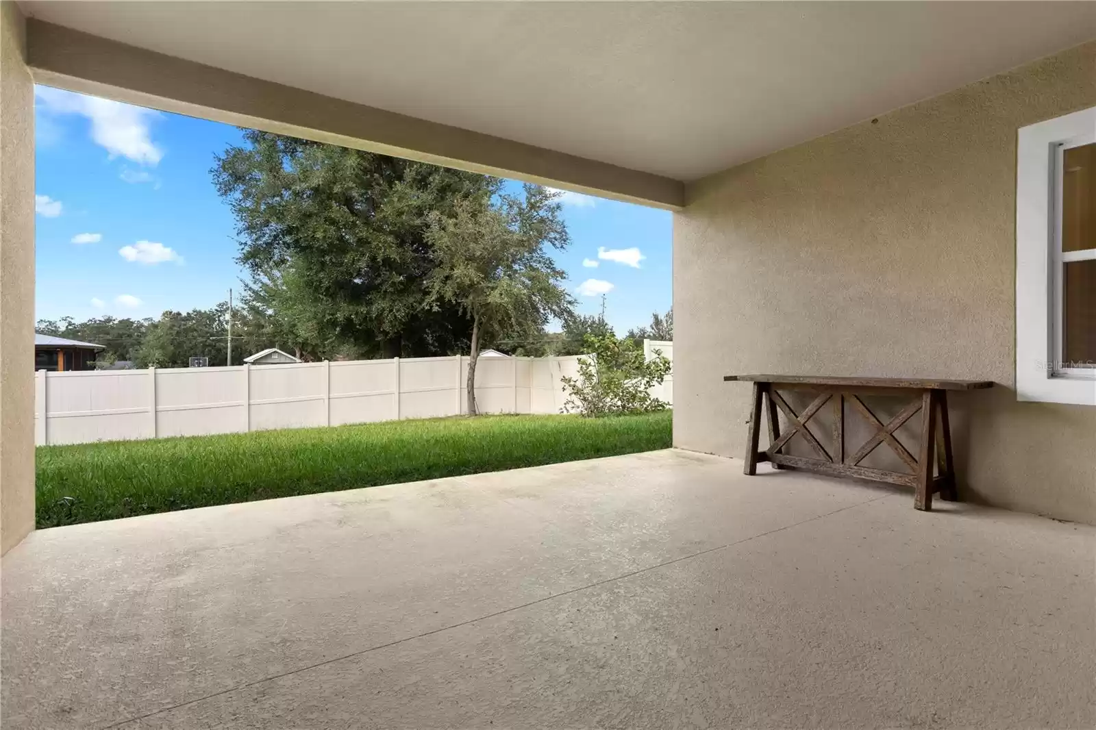 Back Covered Patio