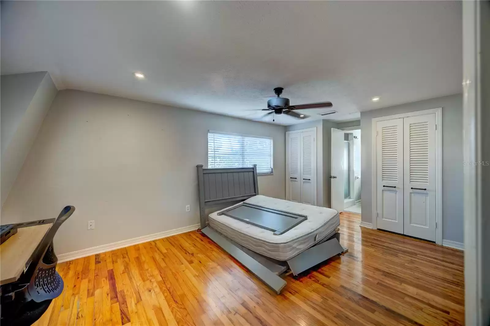 upstairs Bedroom 2 with private bath.