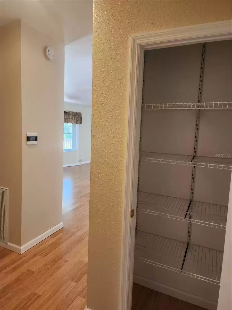 LINEN CLOSET FOR THE GUEST BATH SIDE OF HOME