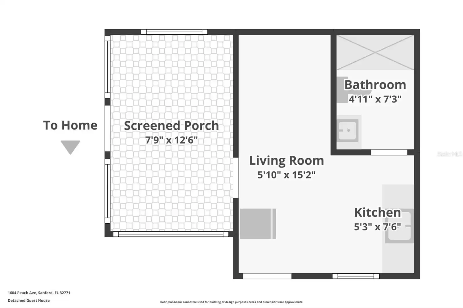 Guest House Floorplan