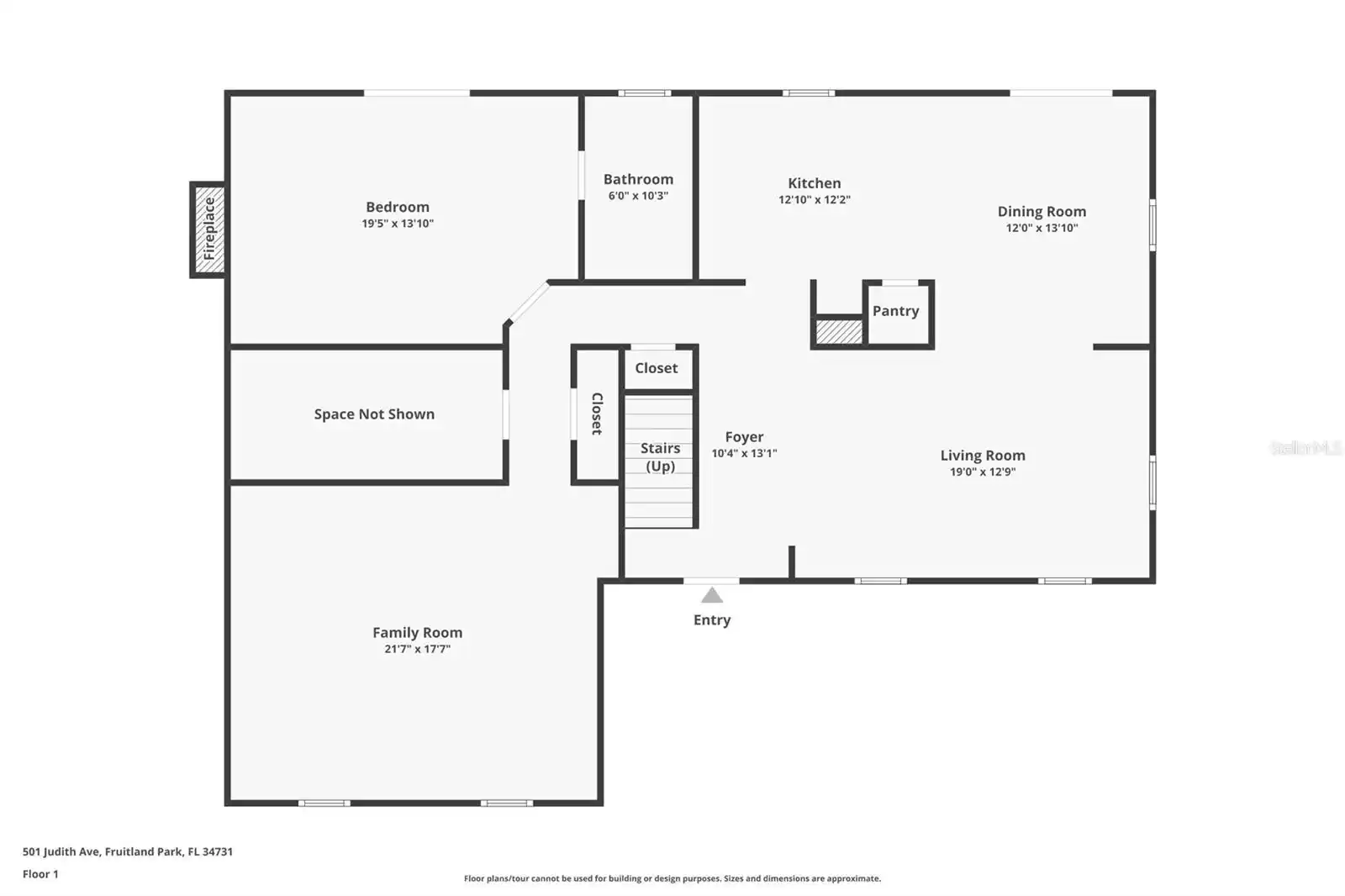 501 JUDITH AVENUE, FRUITLAND PARK, Florida 34731, 4 Bedrooms Bedrooms, ,3 BathroomsBathrooms,Residential,For Sale,JUDITH,MFRO6250327