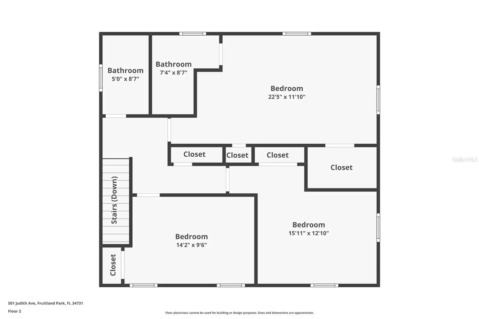 501 JUDITH AVENUE, FRUITLAND PARK, Florida 34731, 4 Bedrooms Bedrooms, ,3 BathroomsBathrooms,Residential,For Sale,JUDITH,MFRO6250327