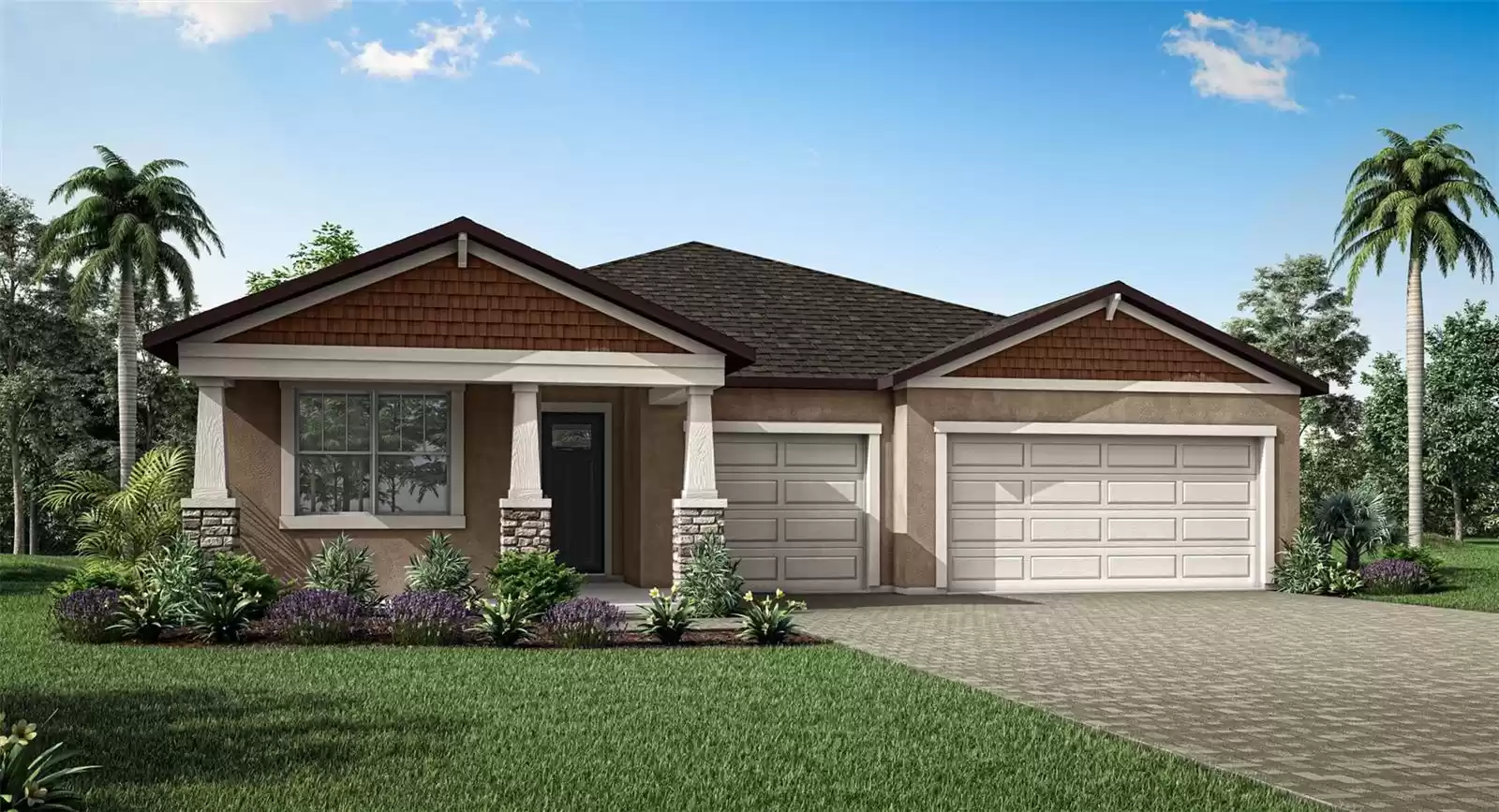 Architect's Rendering - Craftsman Elevation