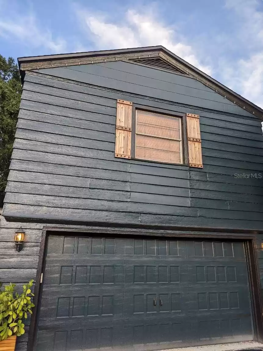 Garage with apartment on 2nd floor