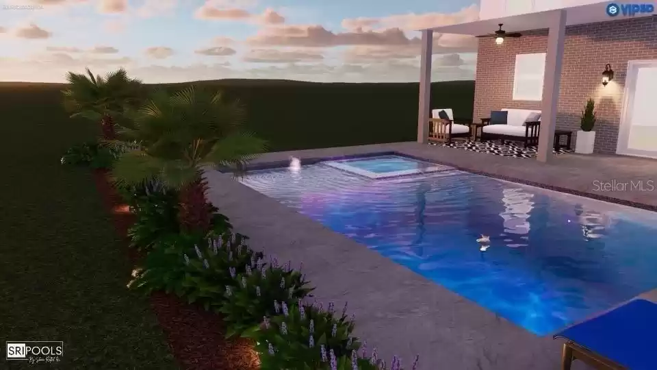 Pool renderings