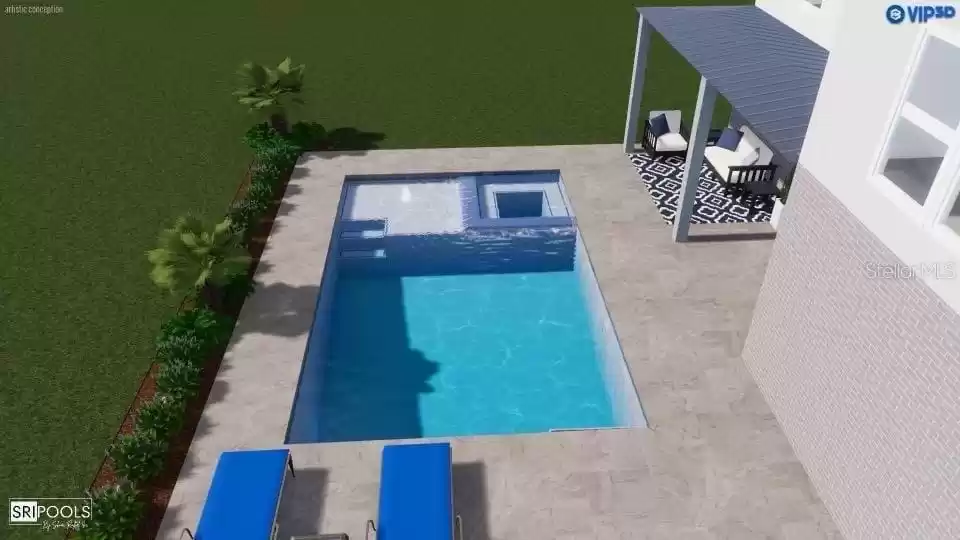 Pool renderings