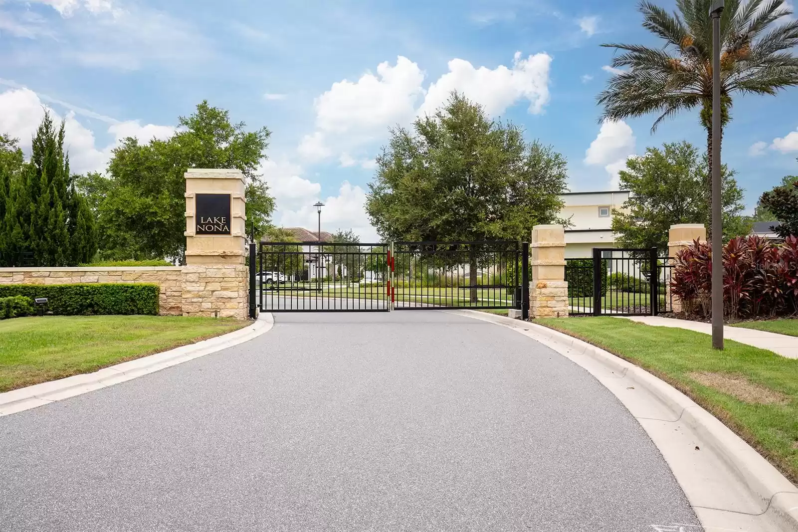 Gated Entrance to the Preserve at Laureate Park