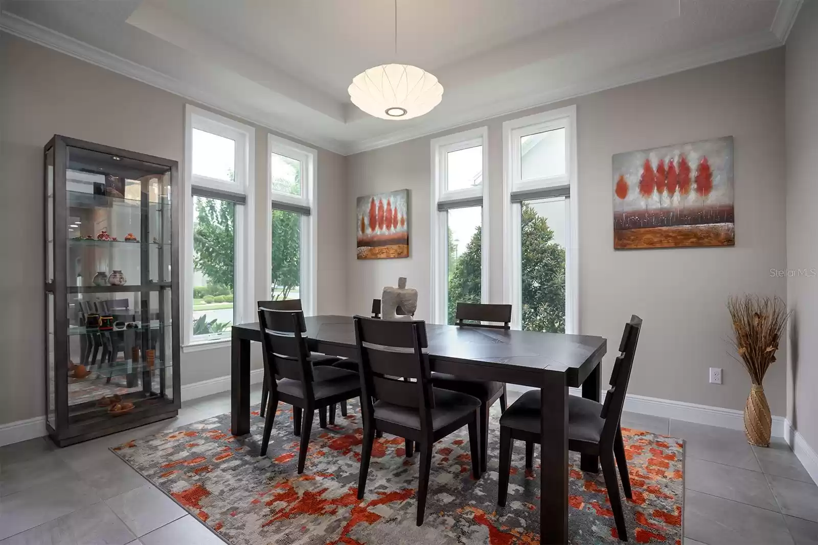 Formal Dining Room to the right of the front door