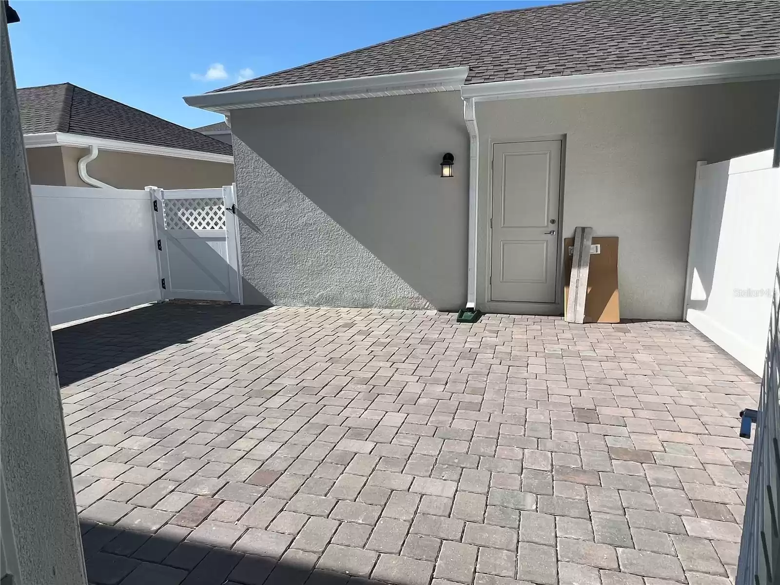 Fenced Courtyard