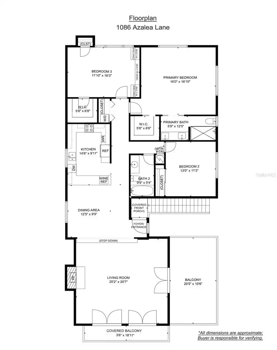 1086 AZALEA LANE, WINTER PARK, Florida 32789, 3 Bedrooms Bedrooms, ,2 BathroomsBathrooms,Residential,For Sale,AZALEA,MFRO6251209