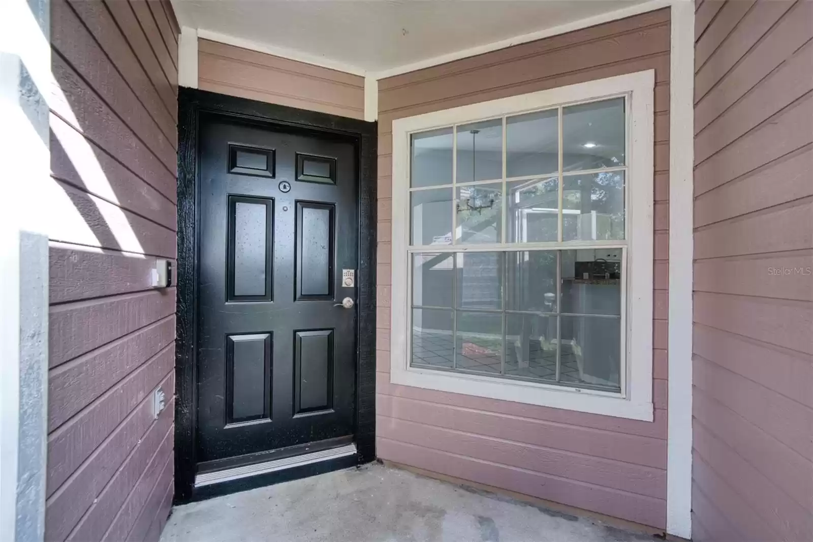 Screen enclosed front porch