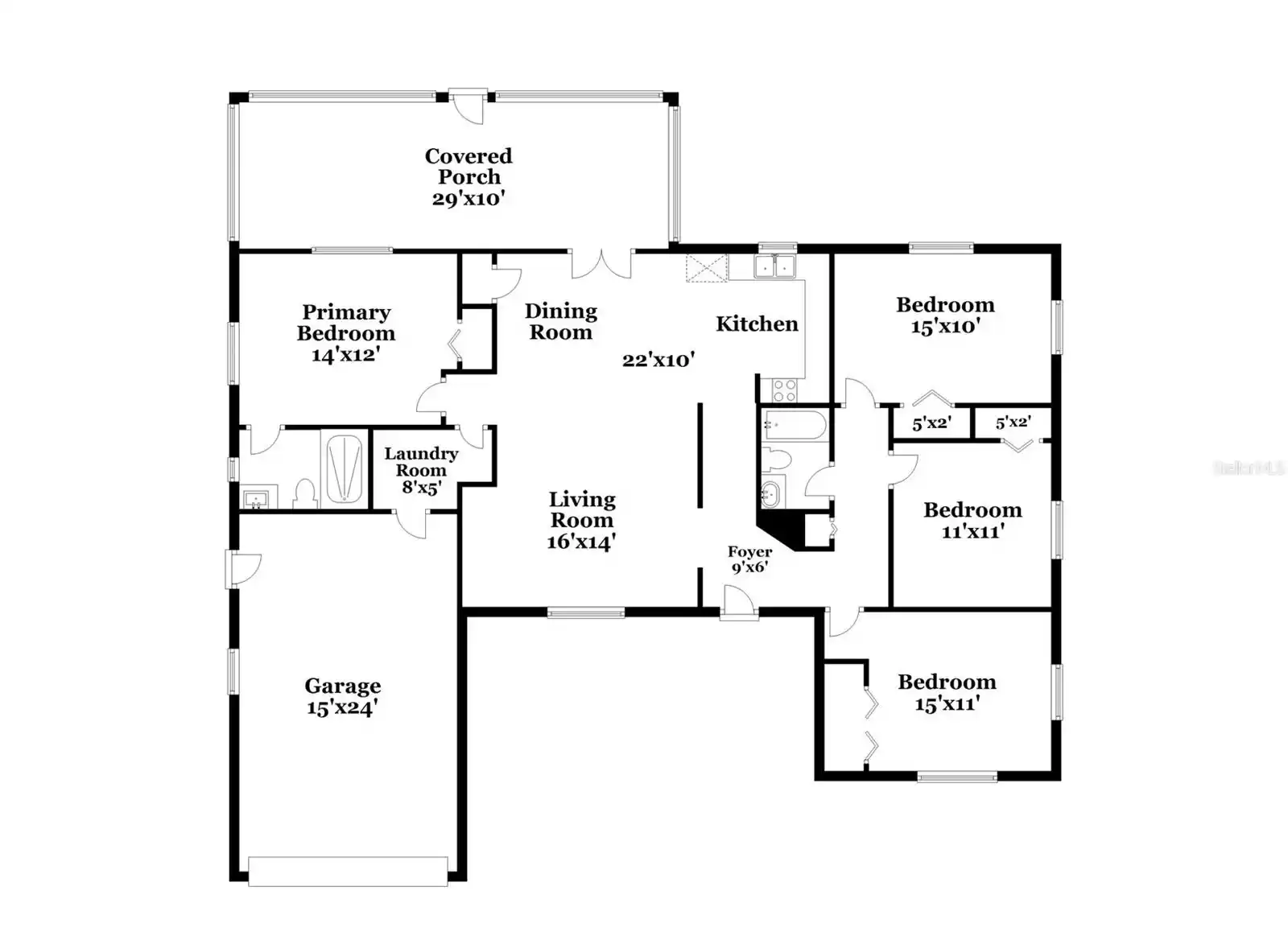 5116 WOODCREST DRIVE, WINTER PARK, Florida 32792, 4 Bedrooms Bedrooms, ,2 BathroomsBathrooms,Residential Lease,For Rent,WOODCREST,MFRO6252101