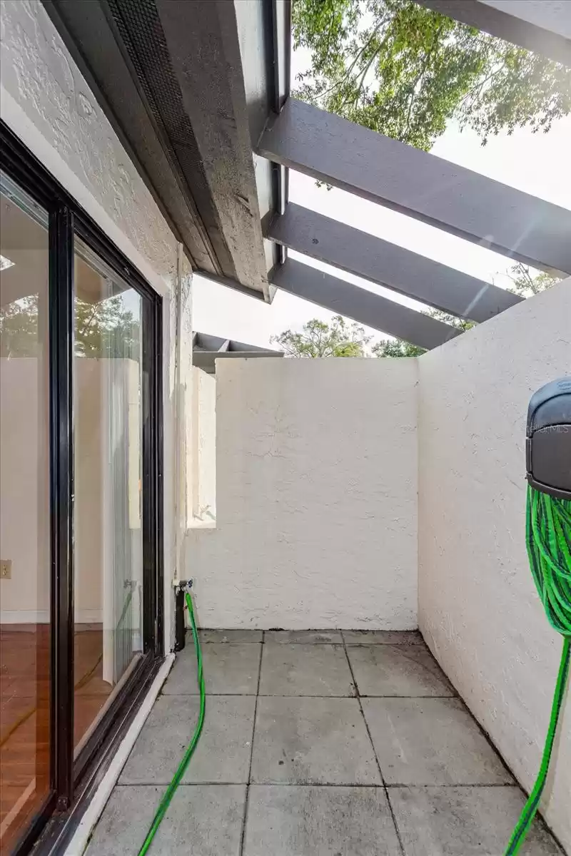 Patio from kitchen