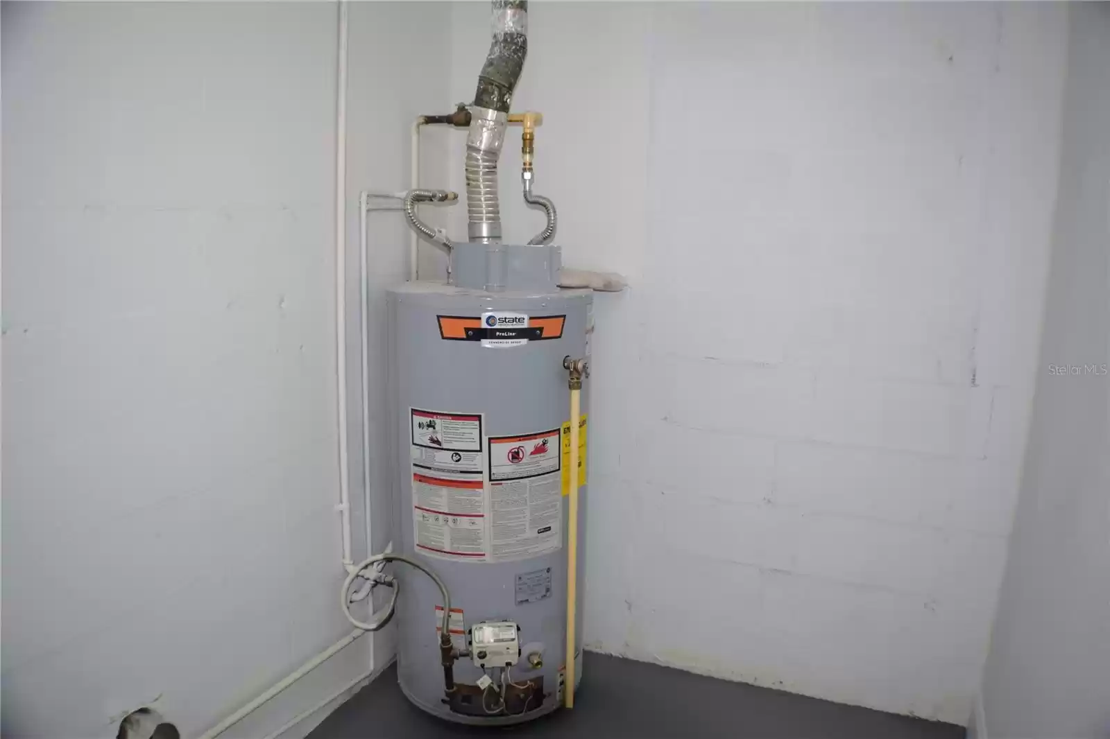 Water Heater in Utility Room