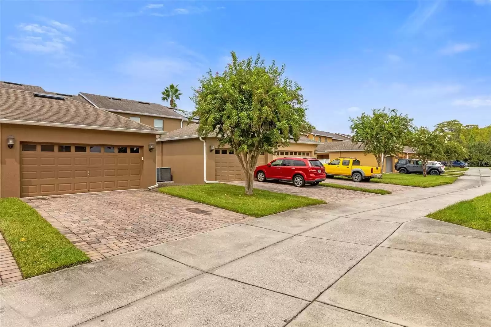 Back alley way to access garage