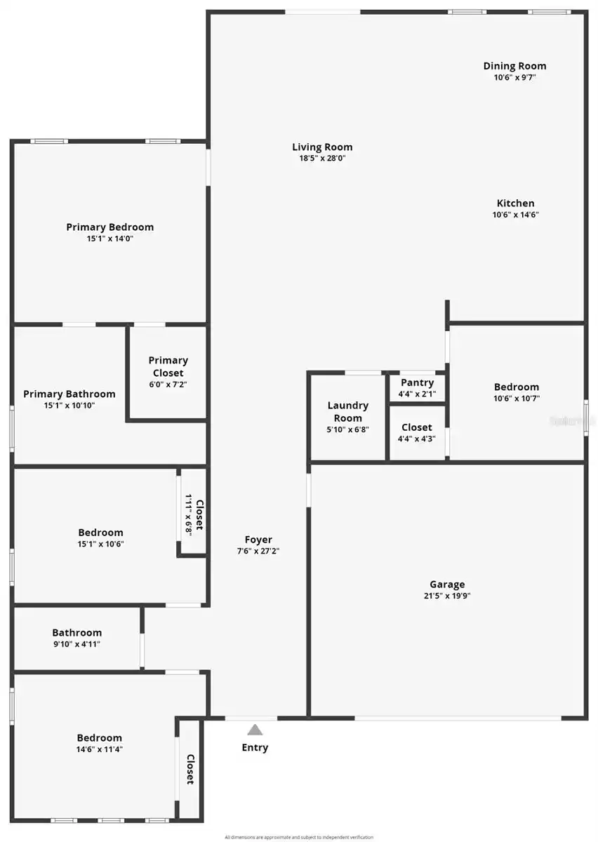 4510 1/2 EDDY DRIVE, TAMPA, Florida 33603, 4 Bedrooms Bedrooms, ,2 BathroomsBathrooms,Residential Lease,For Rent,EDDY,MFRTB8315490