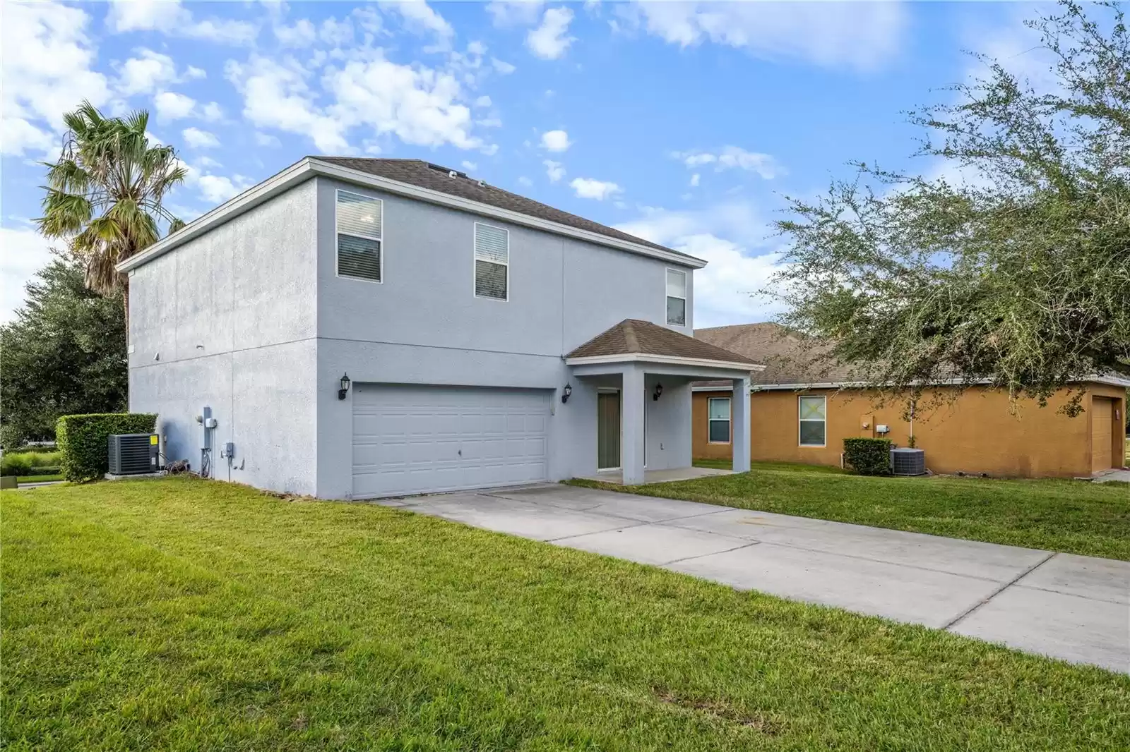 Rear entry garage