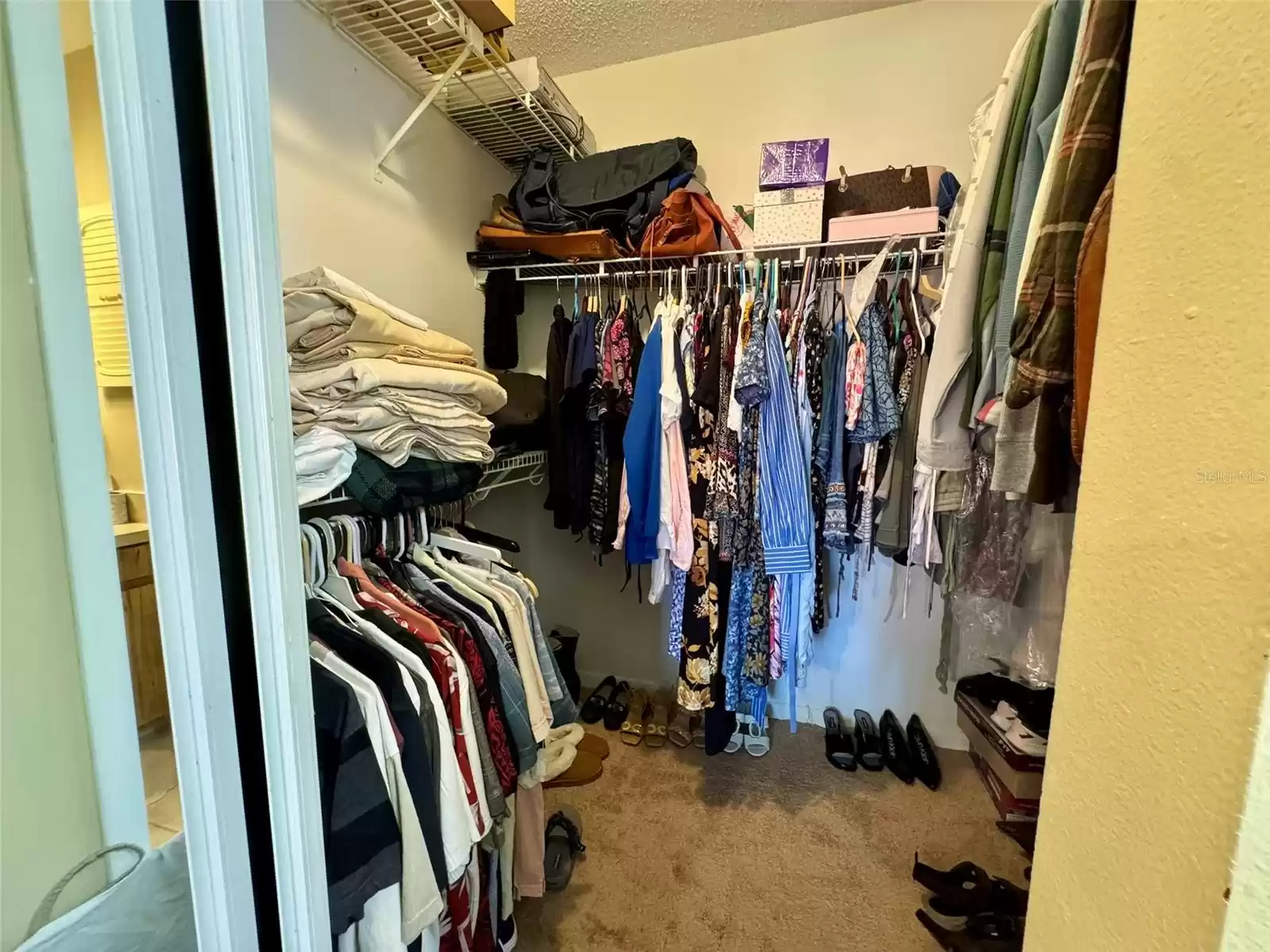 master bedroom walk in closet