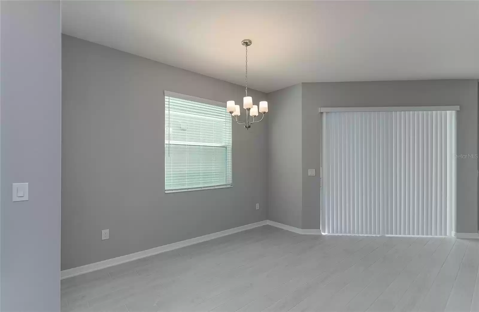 dining area, sliders to side porch