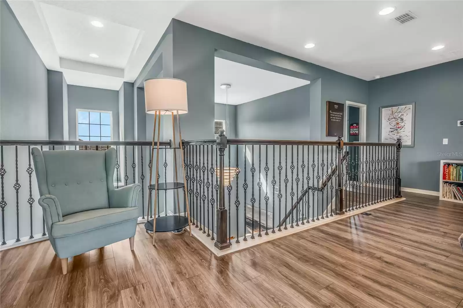 Loft/Playroom/Bonus Room overlooks FOrmal Dining/Living