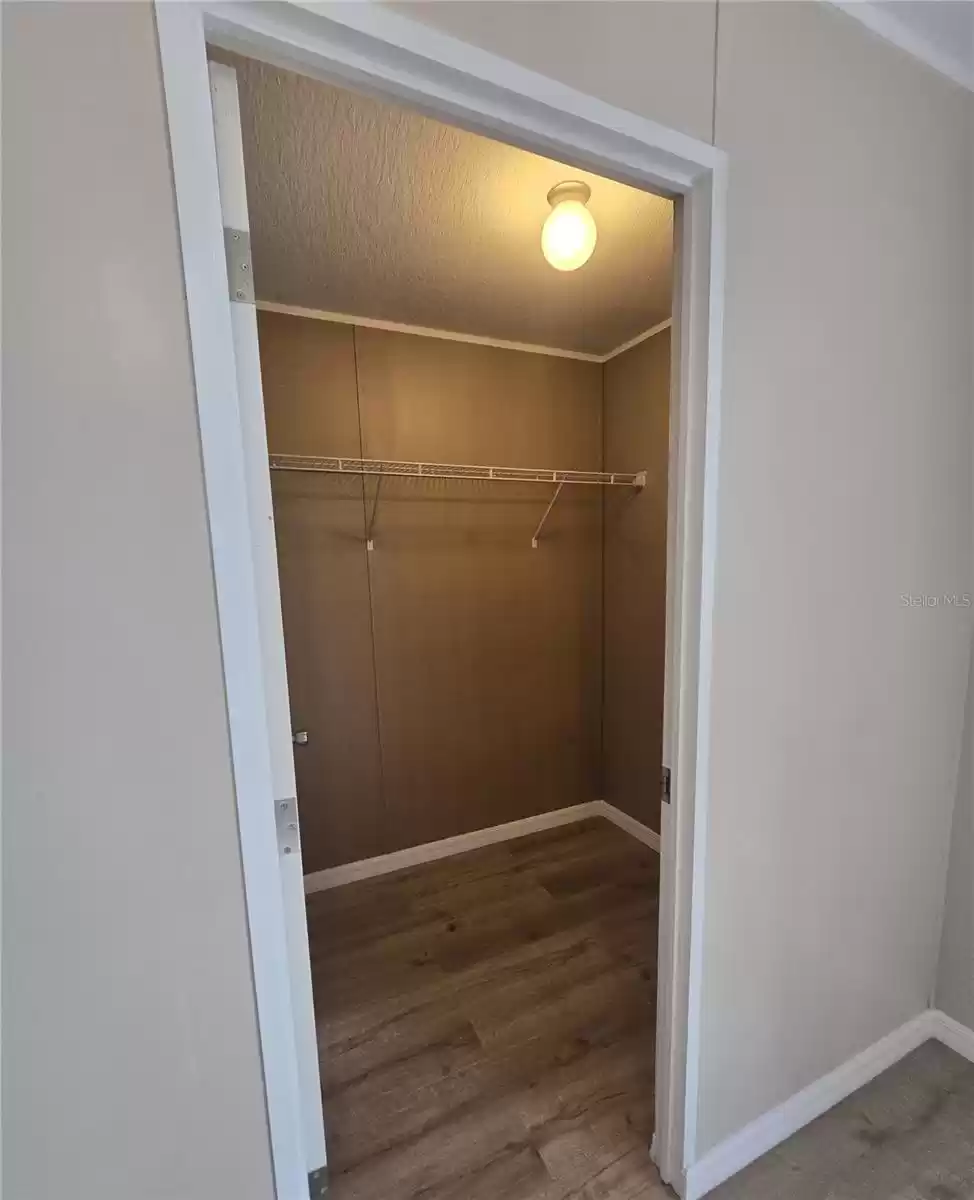 Bedroom 2 - walk-in closet.