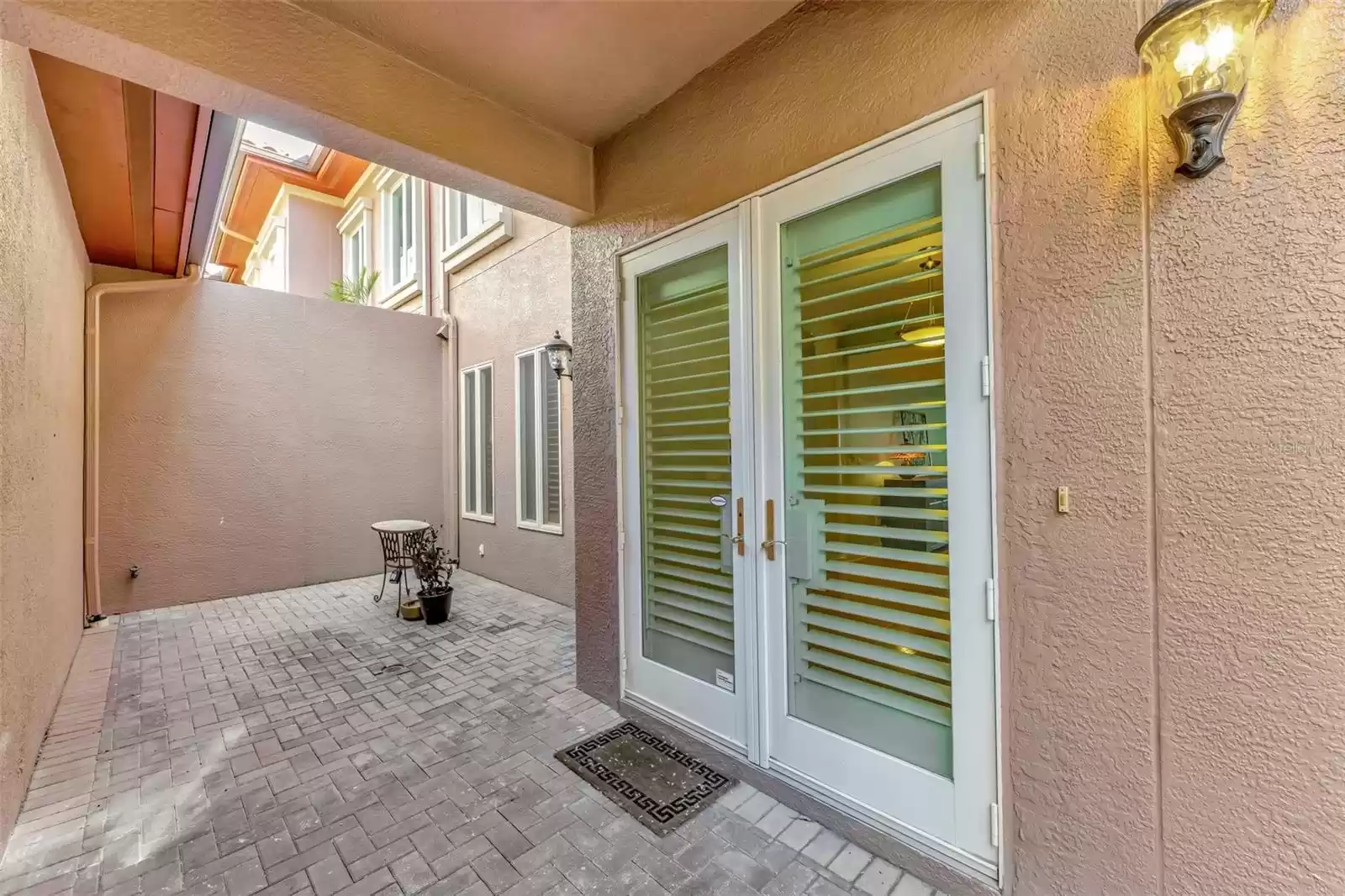 Back Lanai and Breezeway from 2 Car Garage