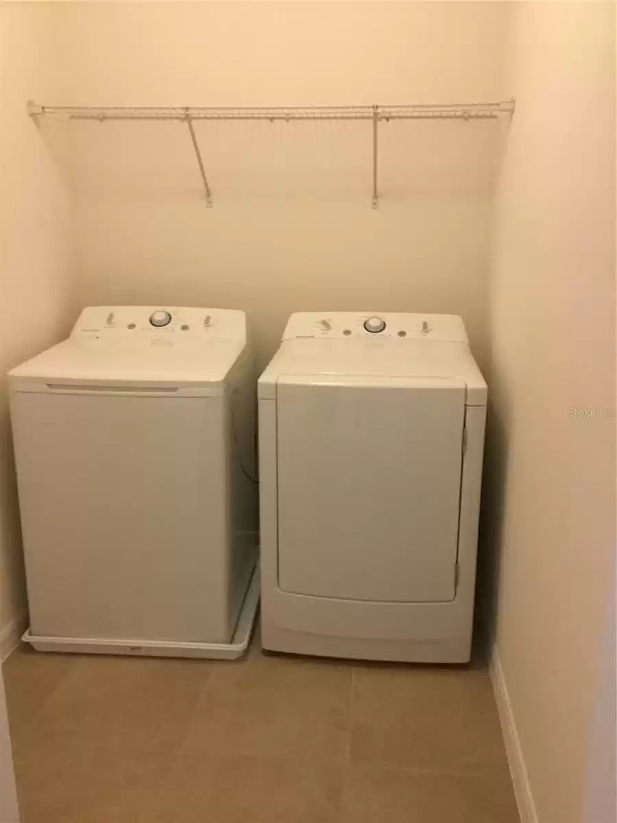 Laundry closet