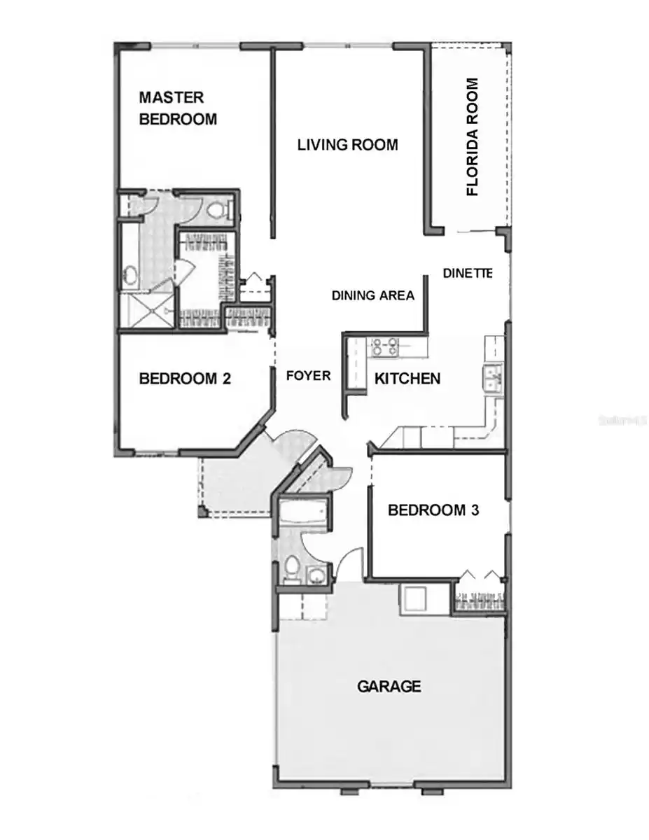 Floor plan makes this villa feel like more of a traditional home