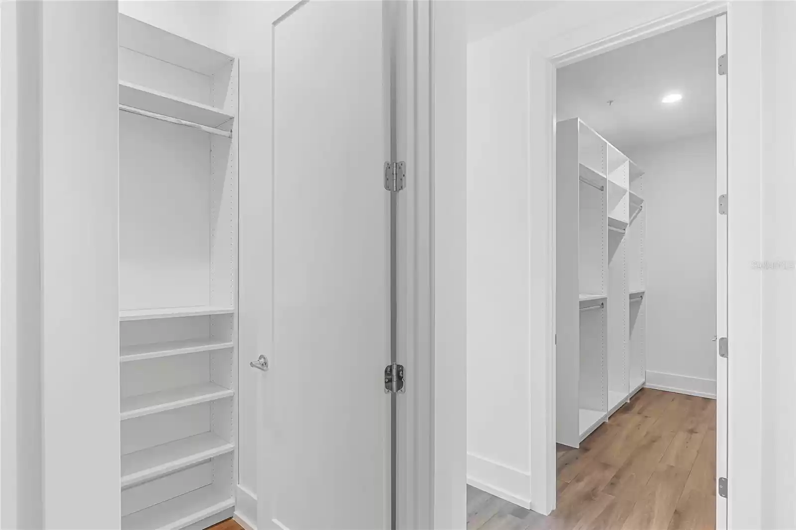 Dual Primary Walk-In Closets