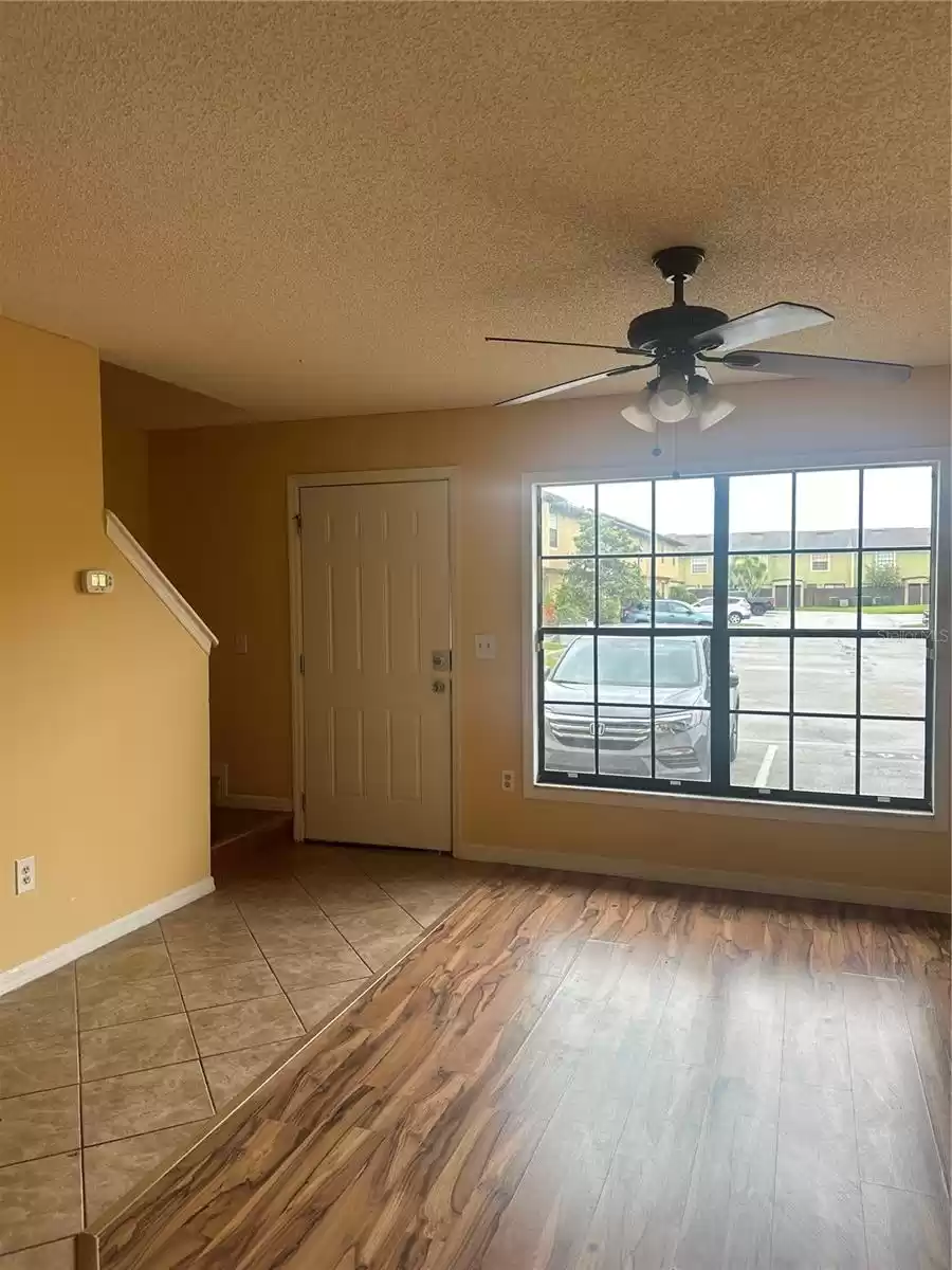 Downstairs living room area