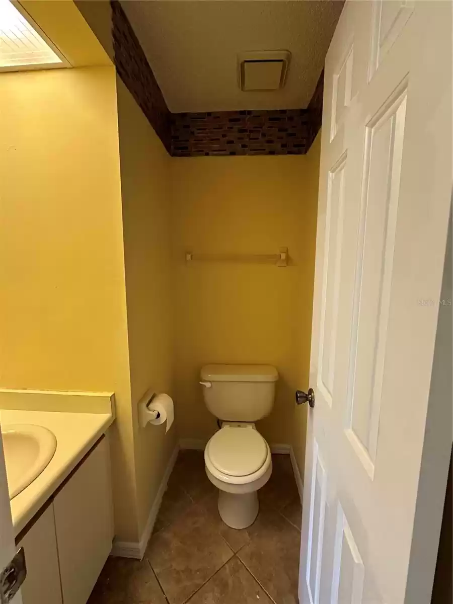 Downstairs half bathroom