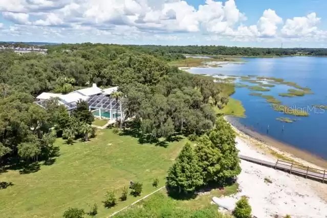 Aerial View of Johns Lake