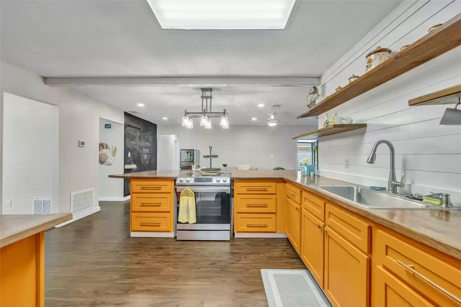 Cabinets are being painted WHITE