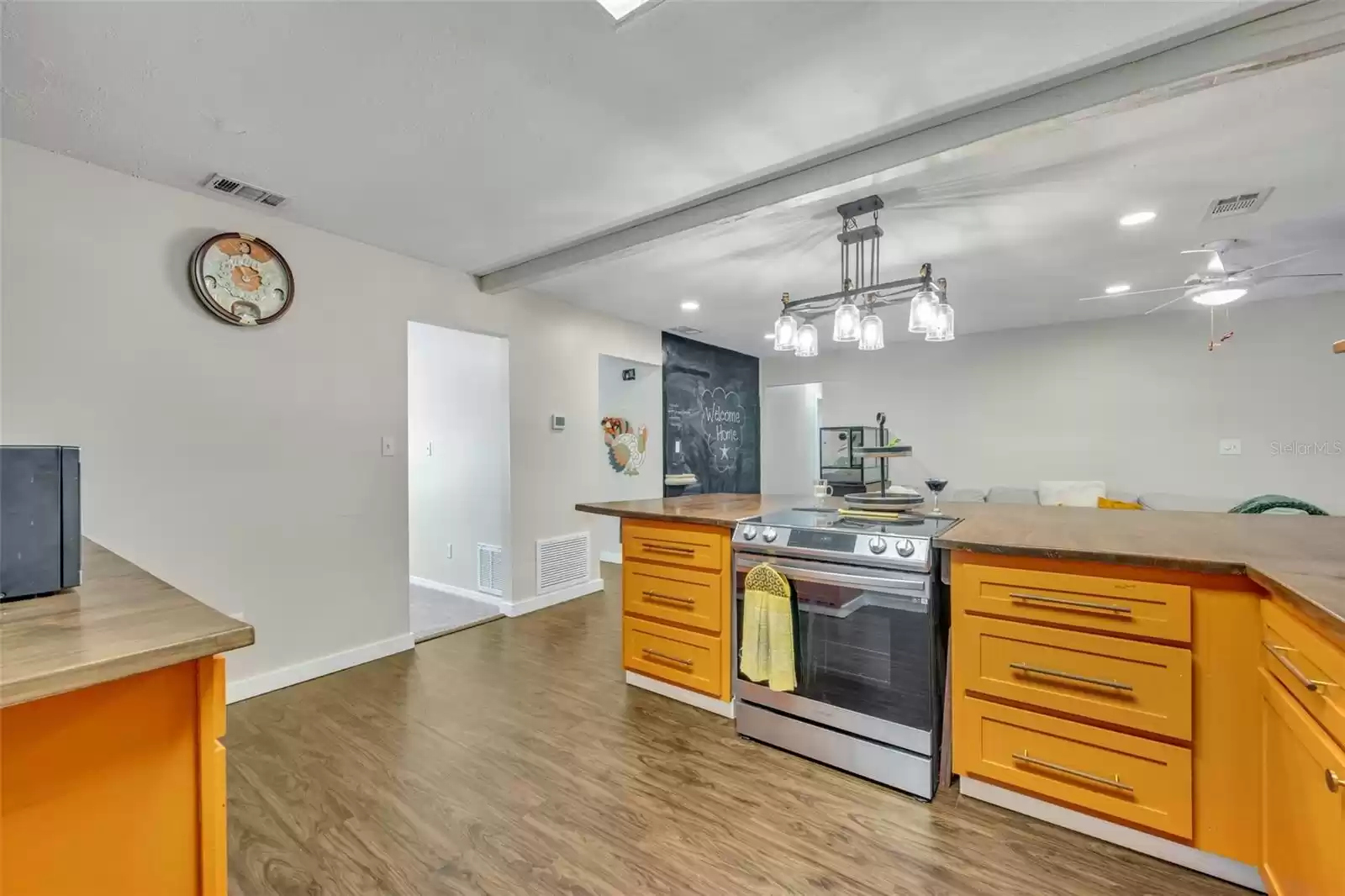 Cabinets are being painted WHITE