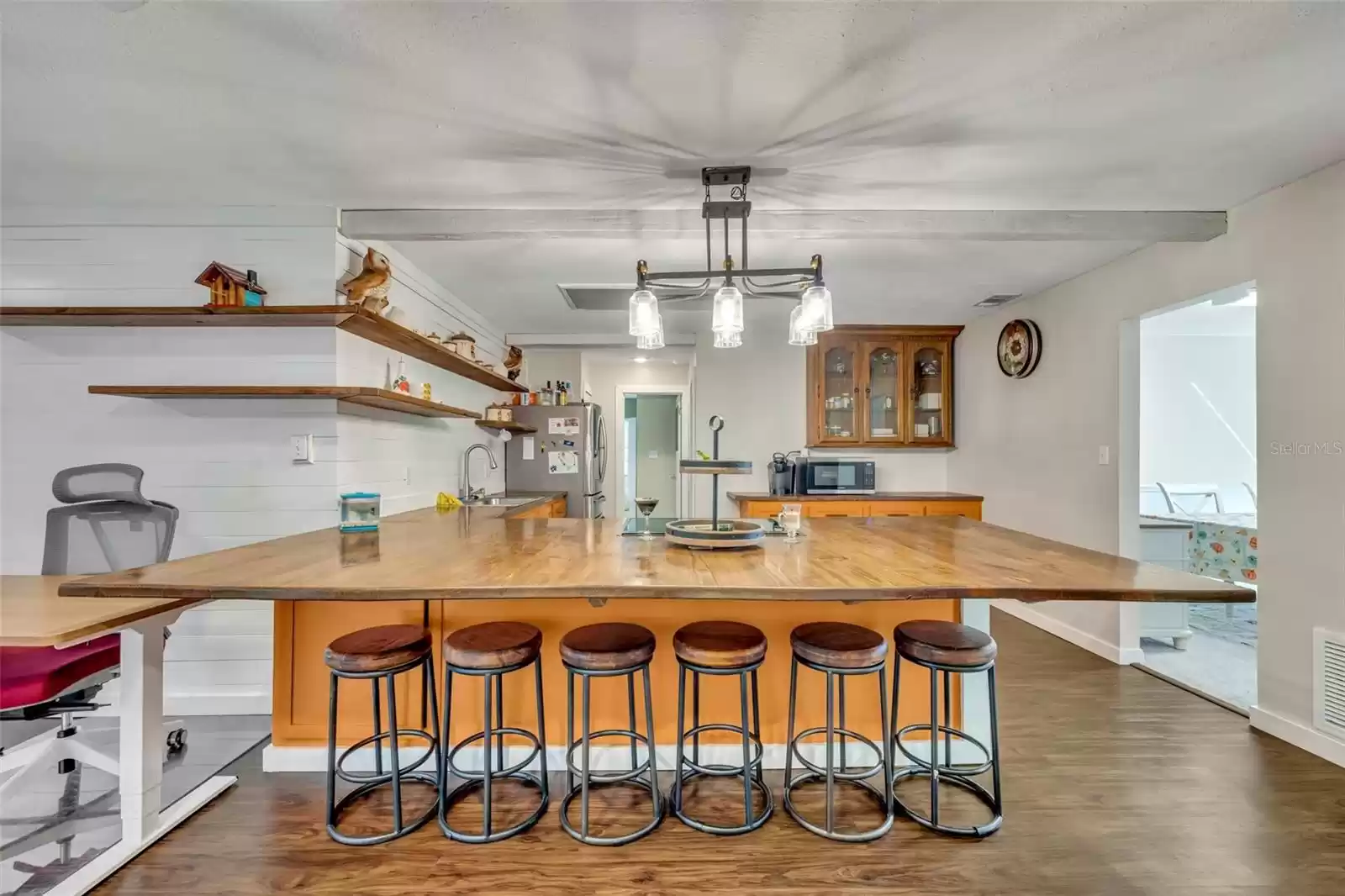 Cabinets are being painted WHITE