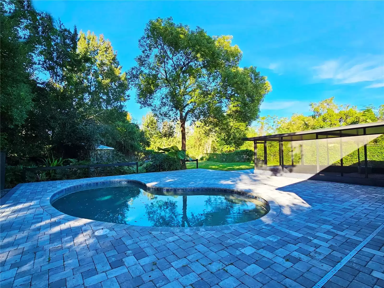 Private Backyard Pool Oasis