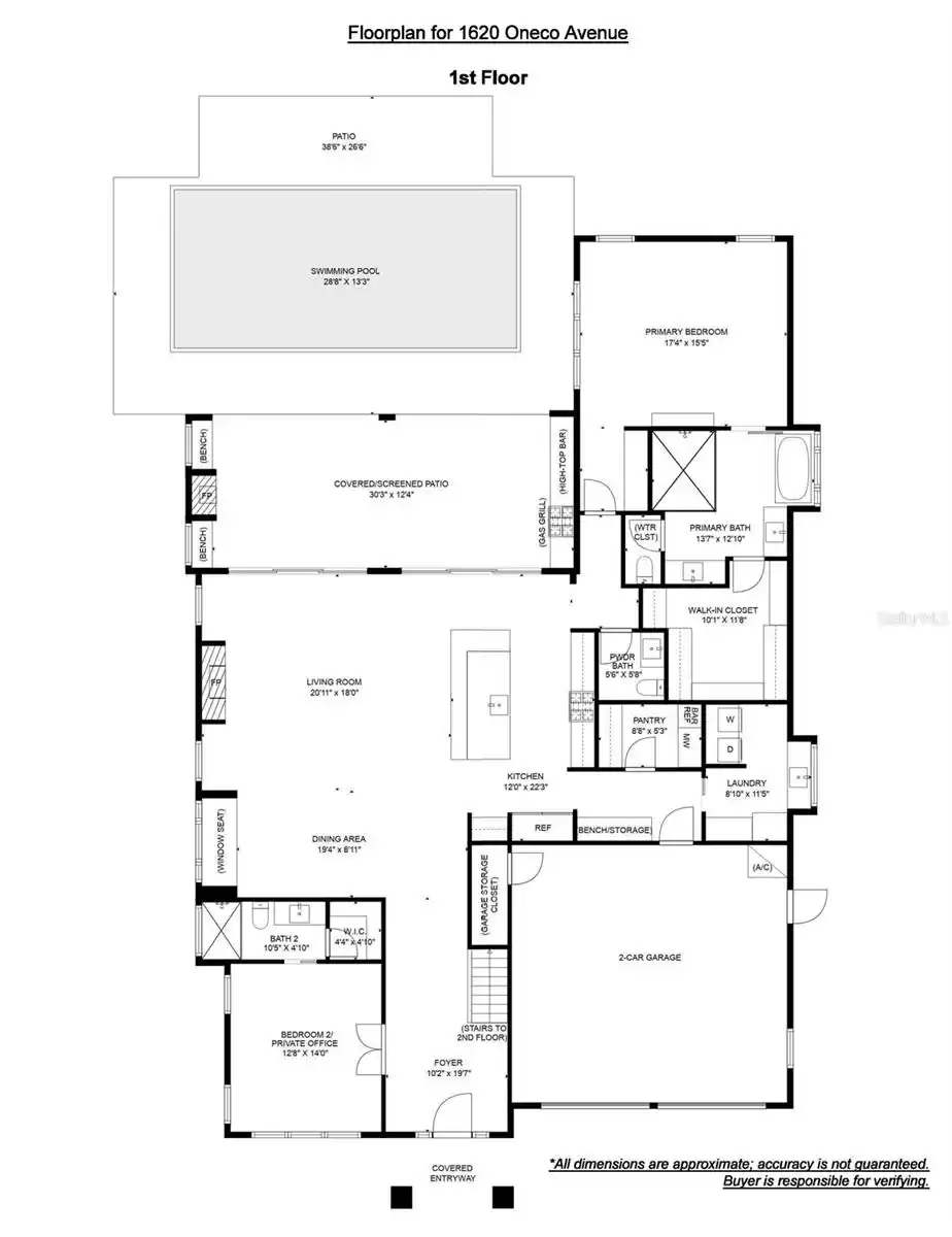 1620 ONECO AVENUE, WINTER PARK, Florida 32789, 5 Bedrooms Bedrooms, ,4 BathroomsBathrooms,Residential,For Sale,ONECO,MFRO6257787