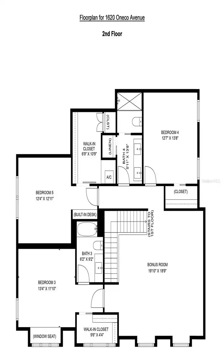 1620 ONECO AVENUE, WINTER PARK, Florida 32789, 5 Bedrooms Bedrooms, ,4 BathroomsBathrooms,Residential,For Sale,ONECO,MFRO6257787