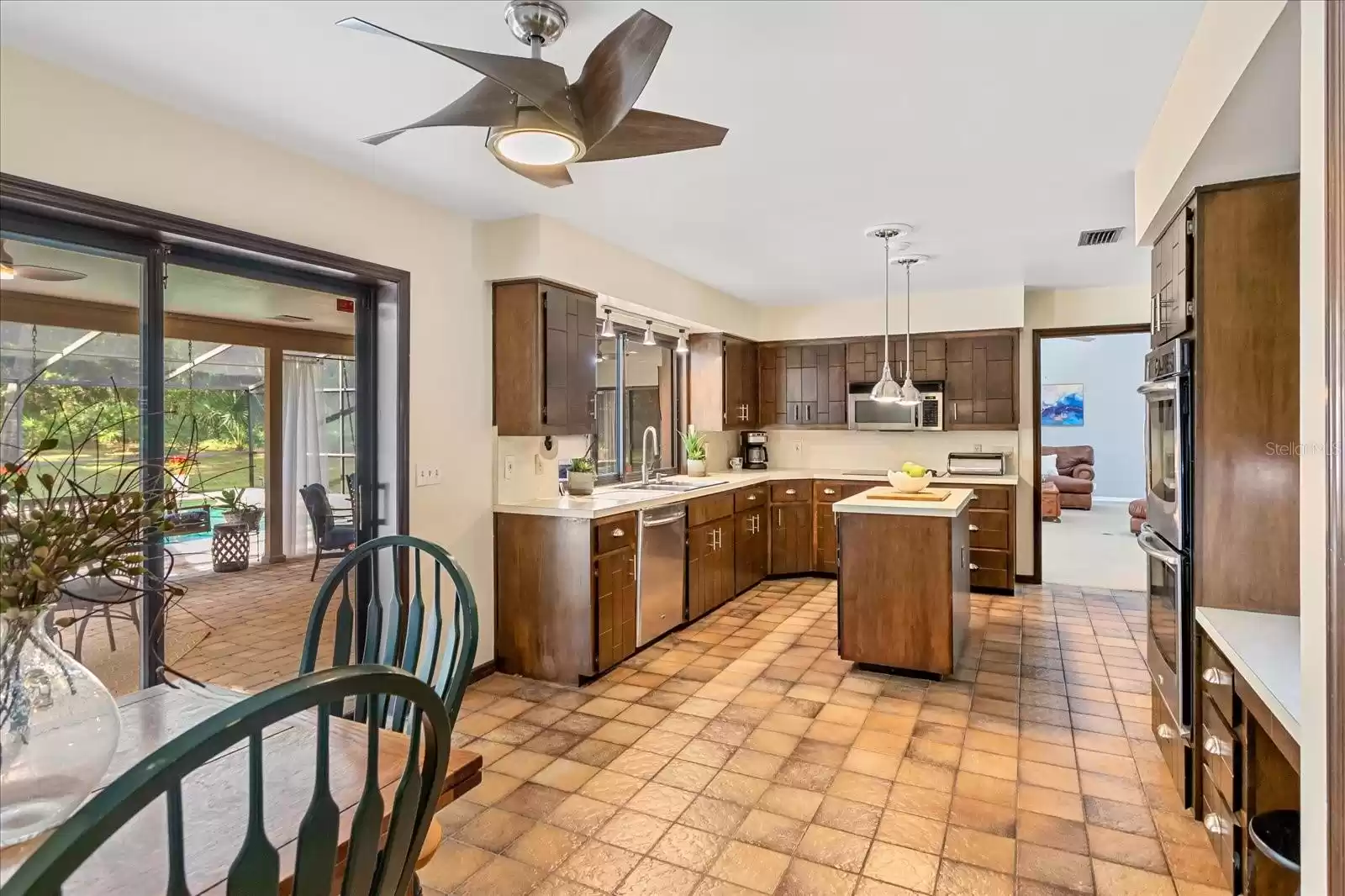 Tons of cabinets, drawers and counter space